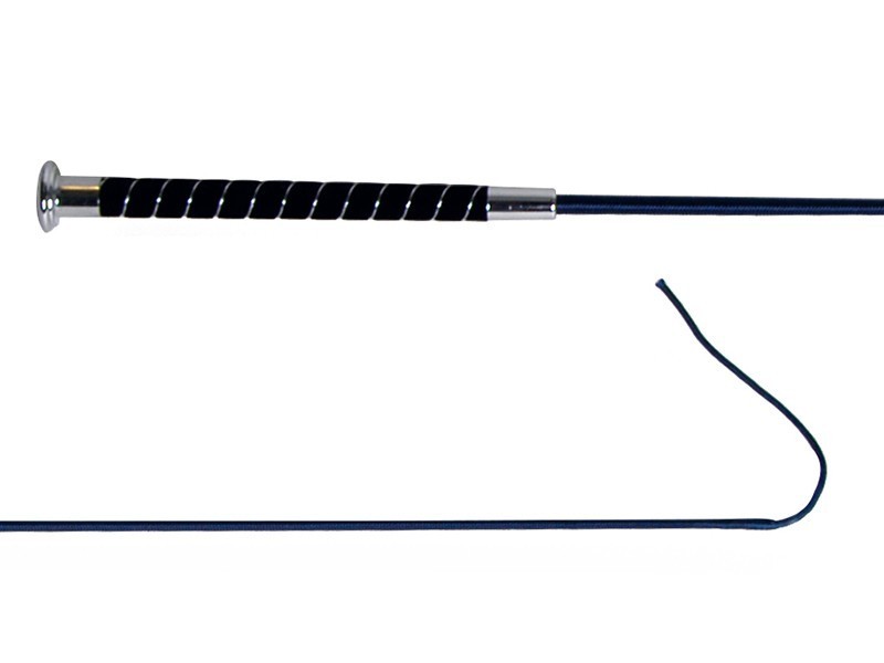 QHP Drezurní bič Elegant 100cm/110cm QHP, blue Velikost: 110 cm