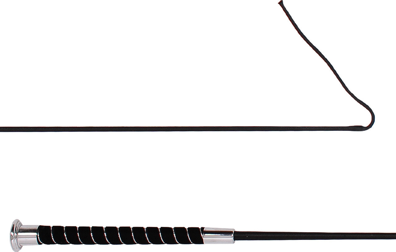 QHP Bič drezurní Elegant QHP, více velikostí, černý Délka: 100 cm