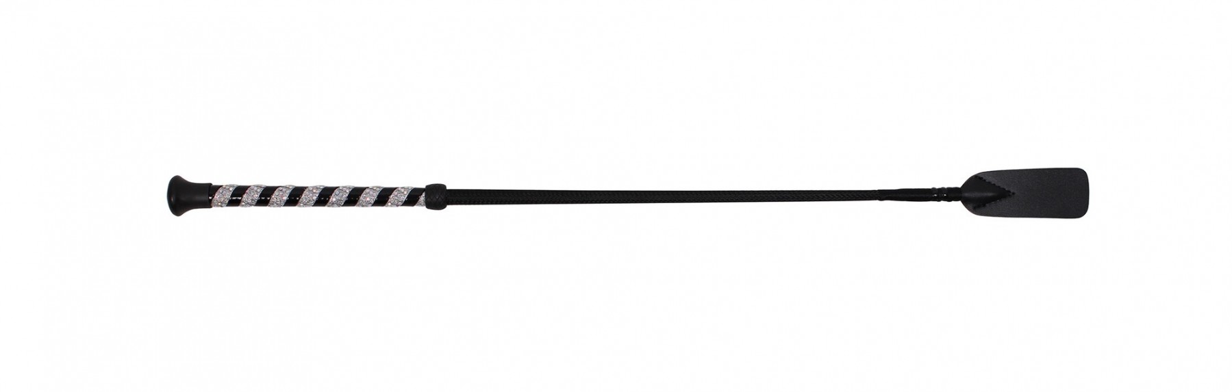QHP Bič skokový Crystal QHP, 65 cm, černý