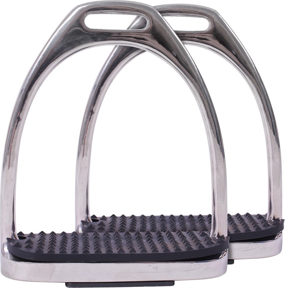 Q-essentials Třmeny Fillis Stainless Q-essentials, 11/12 cm, pár, stainless steel Velikost: 11 cm