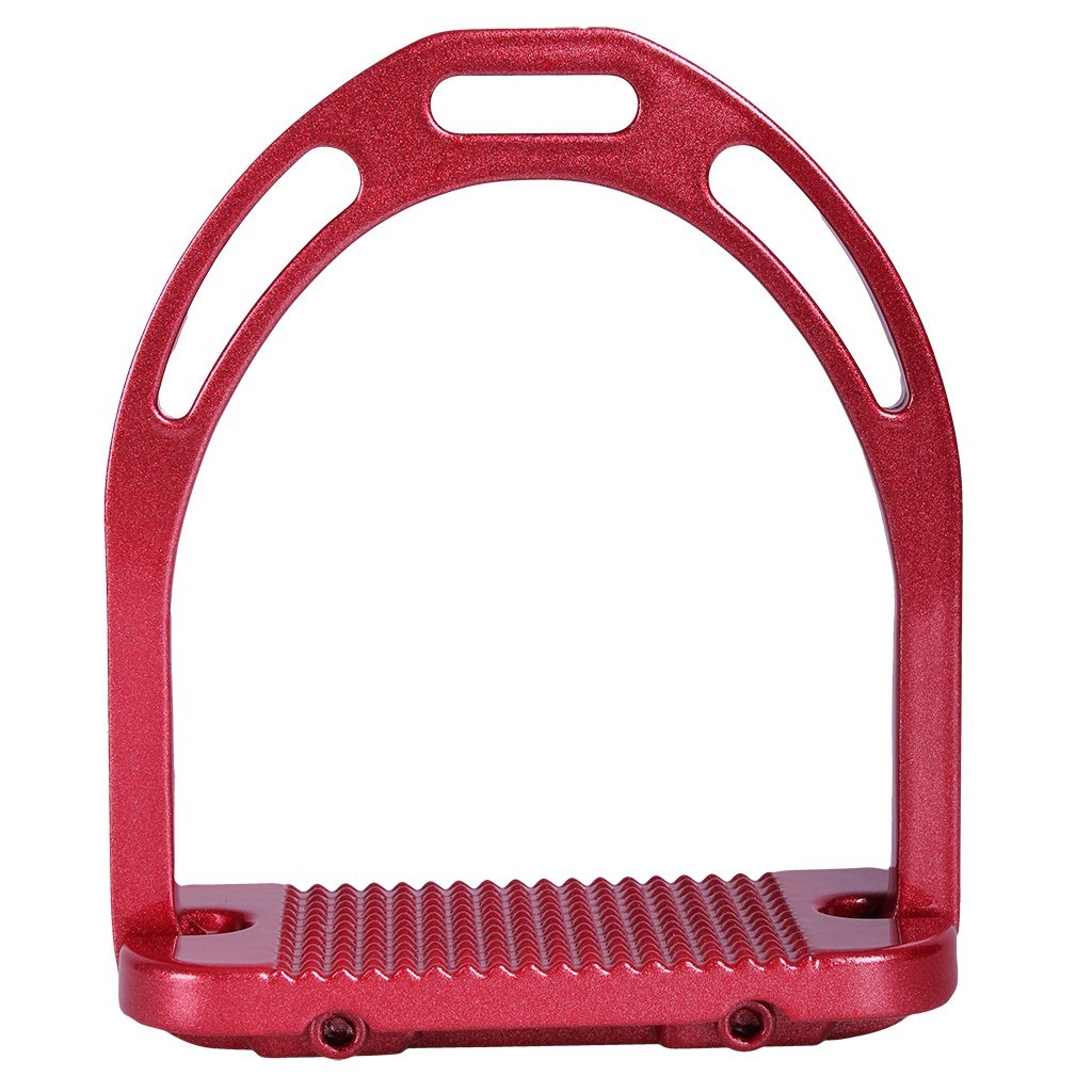 QHP Hliníkové třmeny Metalic QHP, Bright red Velikost: 11 cm