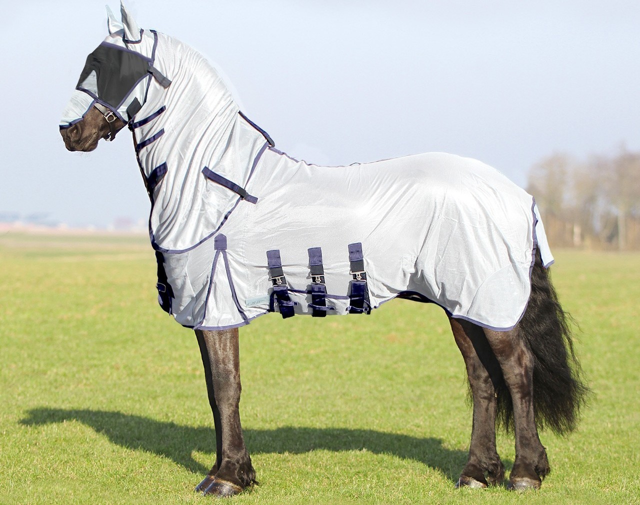QHP Deka proti hmyzu XL QHP, s krkem, grey Délka zad: 165 cm