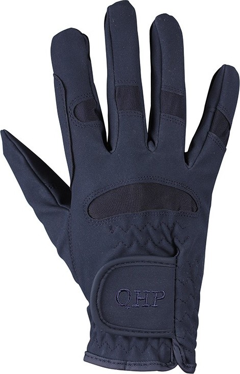 QHP Rukavice jezdecké Multi QHP, pro dospělé, pro dospělé, dark blue Velikost: XS