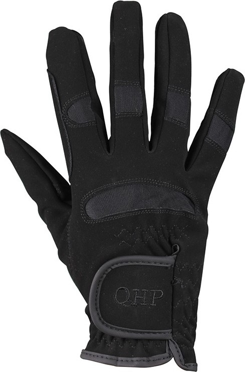 QHP Rukavice jezdecké Multi QHP, zimní, pro dospělé, černé Velikost: S