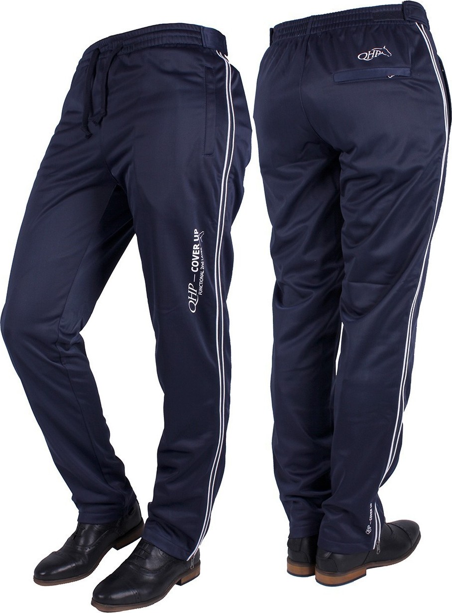 QHP Tréninkové kalhoty Cover up QHP, dámské, navy Velikost: L