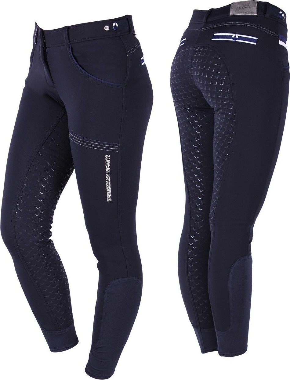 Rajtky softshell Emma QHP s gripem, zimní, dámské, navy Velikost: 46