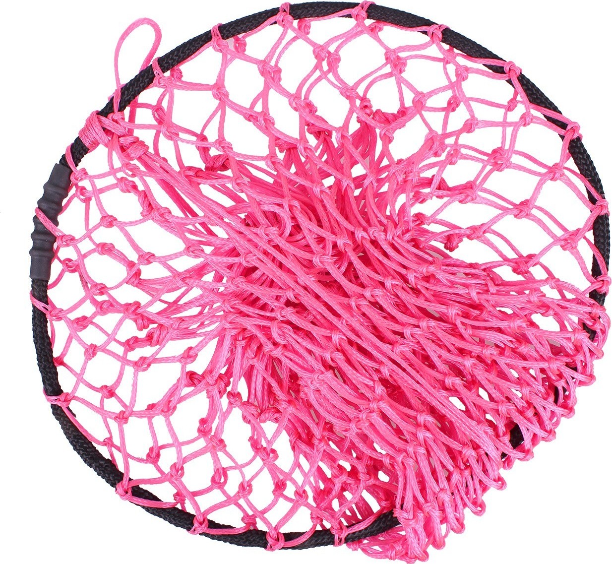 QHP Větší síť na seno QHP, lehce plnící, oka 5x5 cm, fuchsia