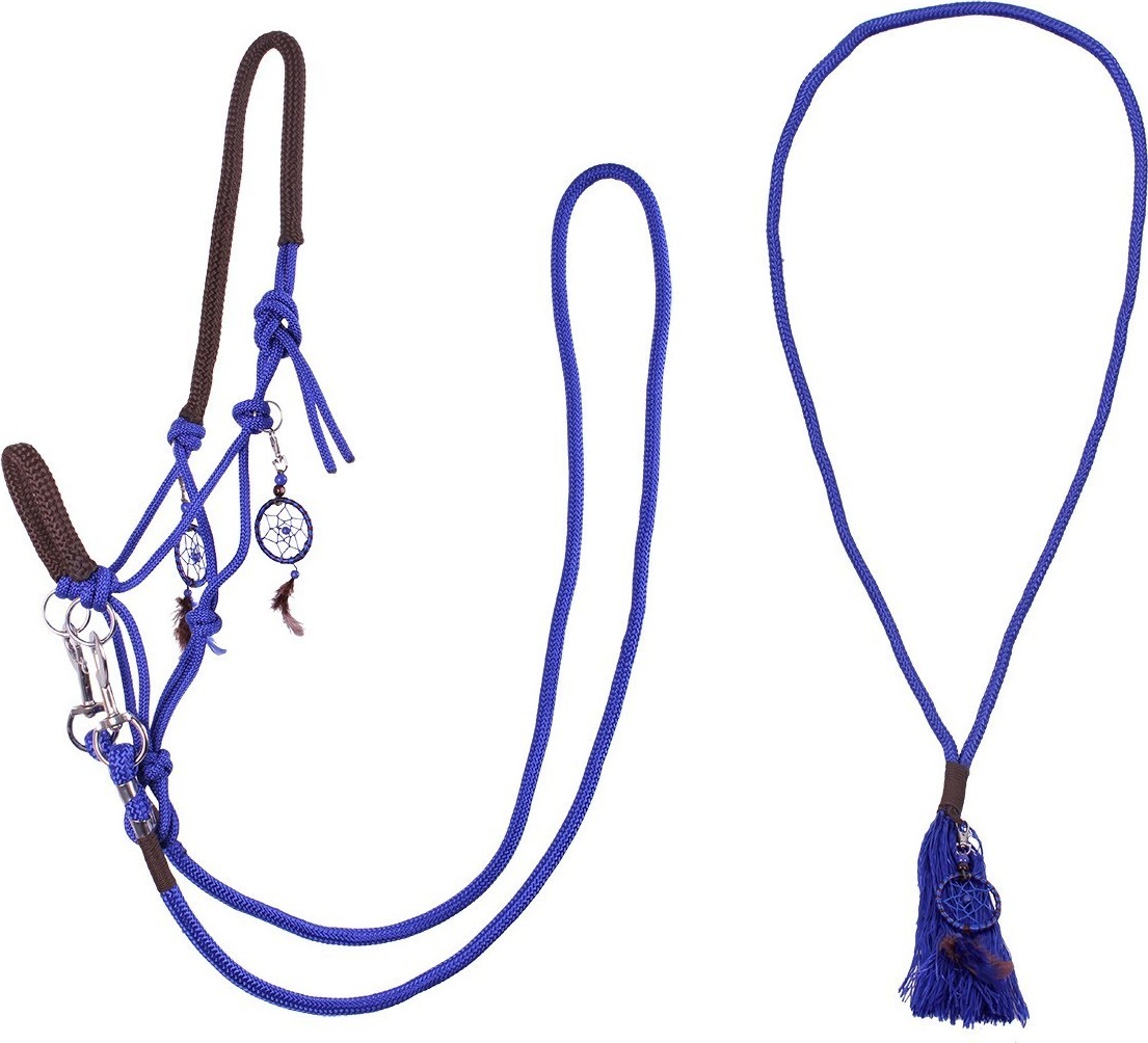 QHP Provazový set Liberty QHP, royal blue Velikost: PONY