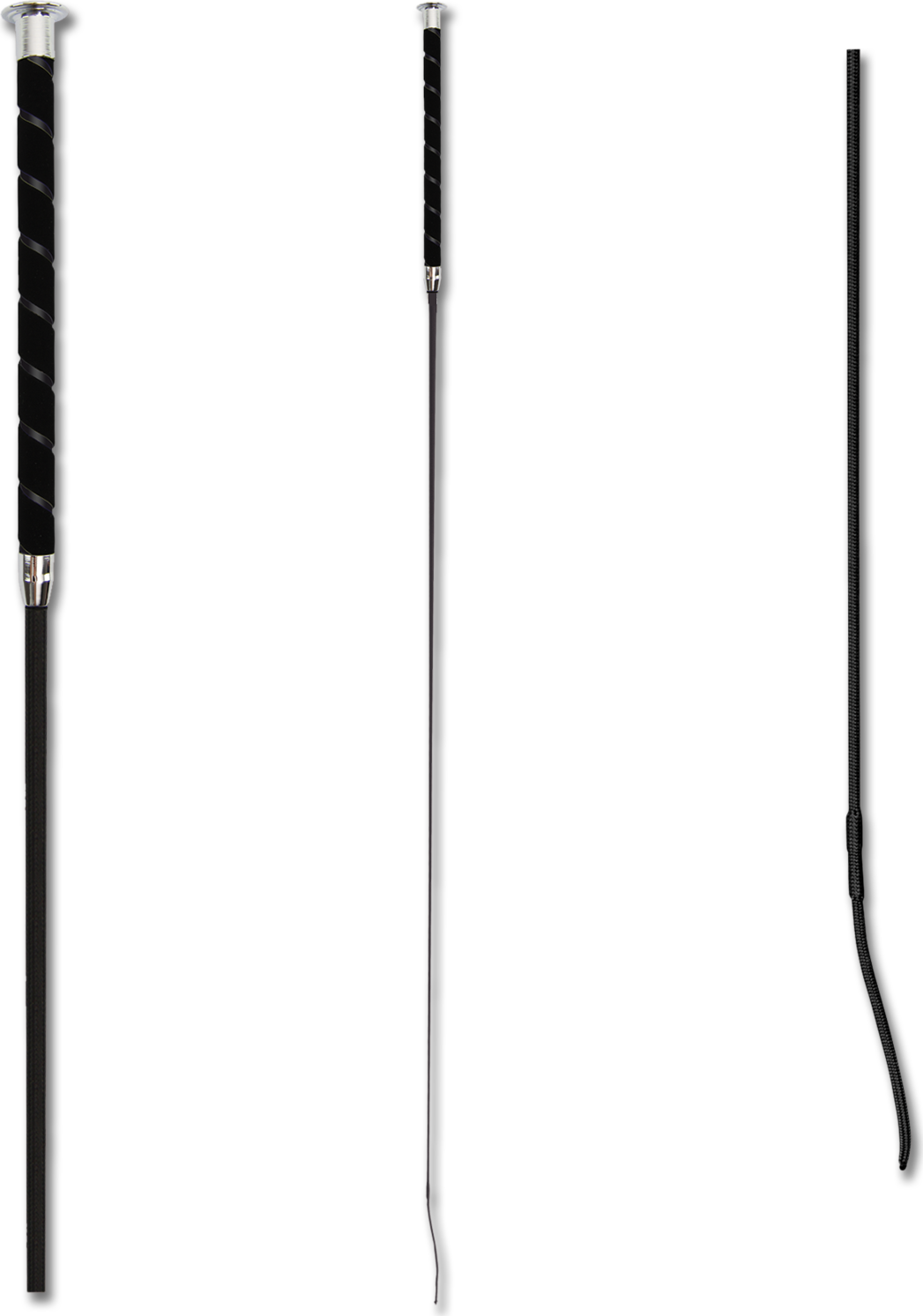 WALDHAUSEN Bič drezurní Waldhausen, se sametovou rukojetí, 110/120 cm, černý Délka: 110 cm