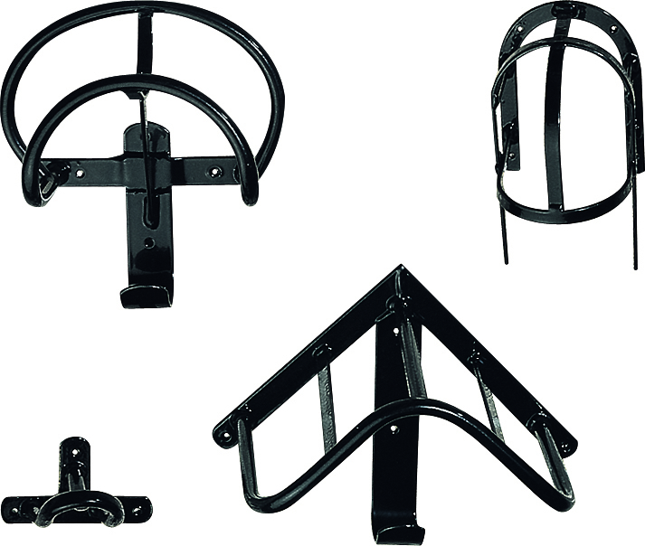 WALDHAUSEN Set držáků na postroj Waldhausen, černé