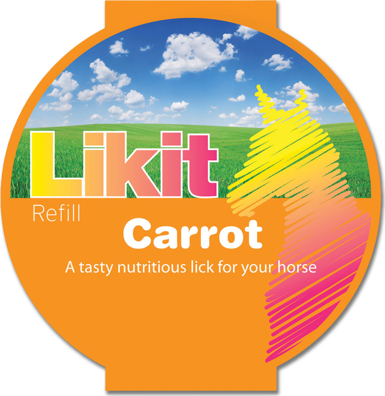 LIKIT Náplň do držáku Likit, 250 g, mrkev