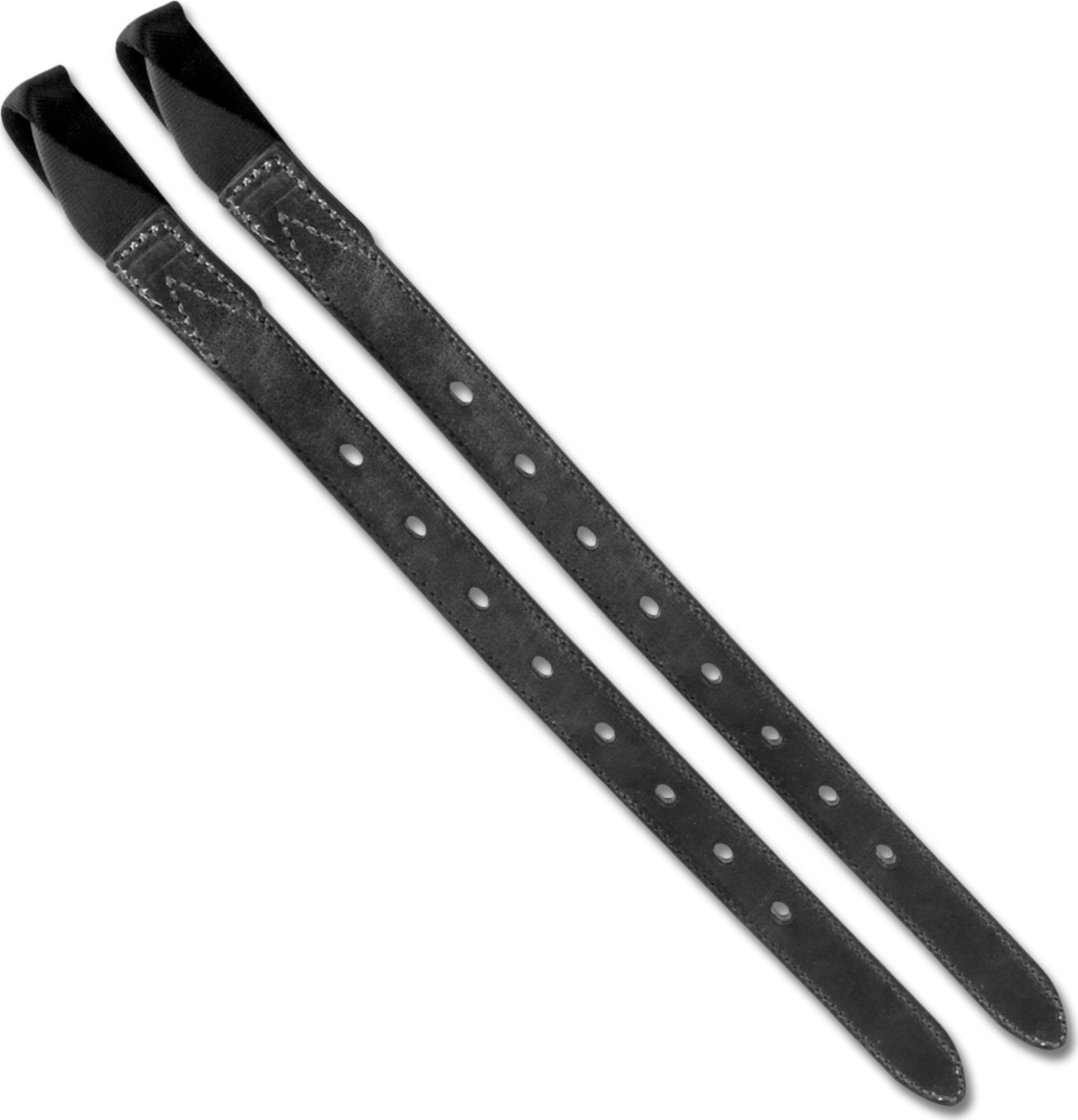 WINTEC Řemeny sedlové Quick-Change Wintec, kožené, různé velikosti, pár, černé Velikost: 26 cm