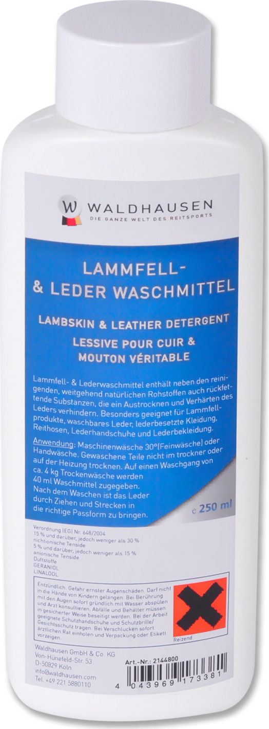 WALDHAUSEN Prací prostředek na beránky a kůži Waldhausen, 250 ml
