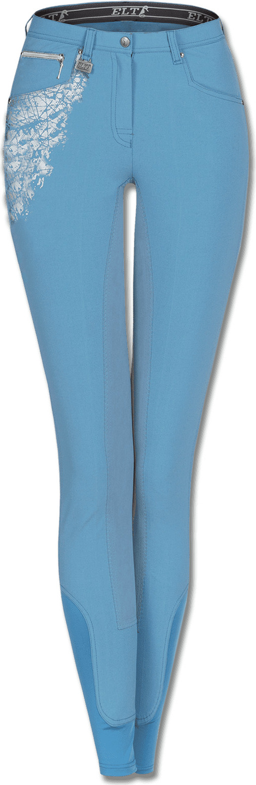 Rajtky Hailey ELT s celokoženým sedem, dámské, powder blue Velikost: 36