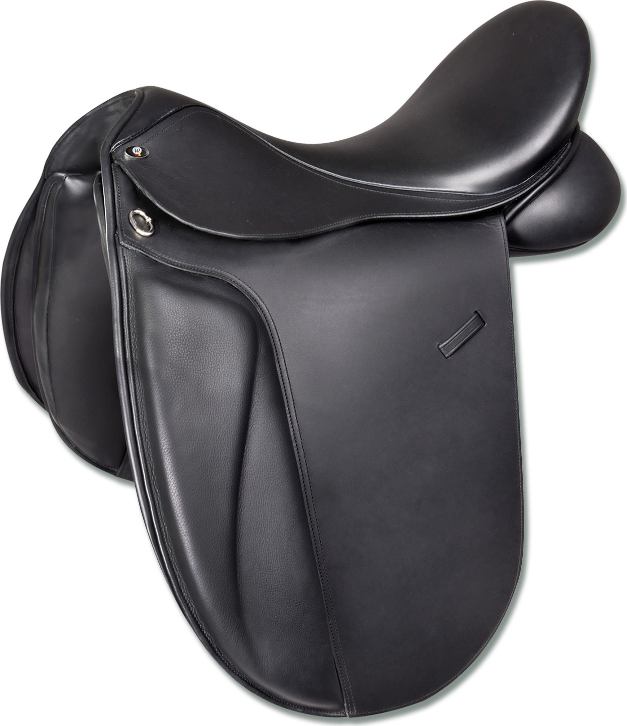 WALDHAUSEN Sedlo drezurní Premium Waldhausen, černé Velikost posedlí: 17,5", Šířka komory: úzká