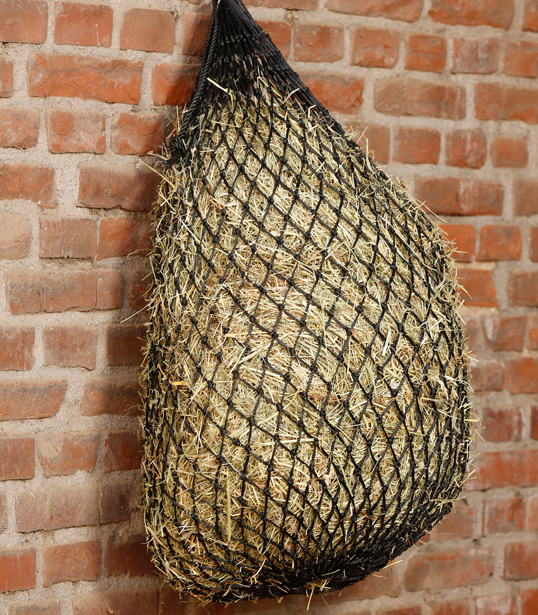 WALDHAUSEN Síť na seno Deluxe Waldhausen, velká, 115x110 cm, oka 3,5x3,5xm, černá