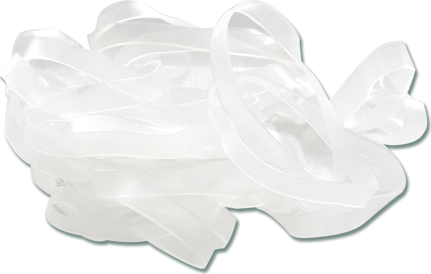 WALDHAUSEN Gumičky do hřívy Waldhausen, 30 g, transparent