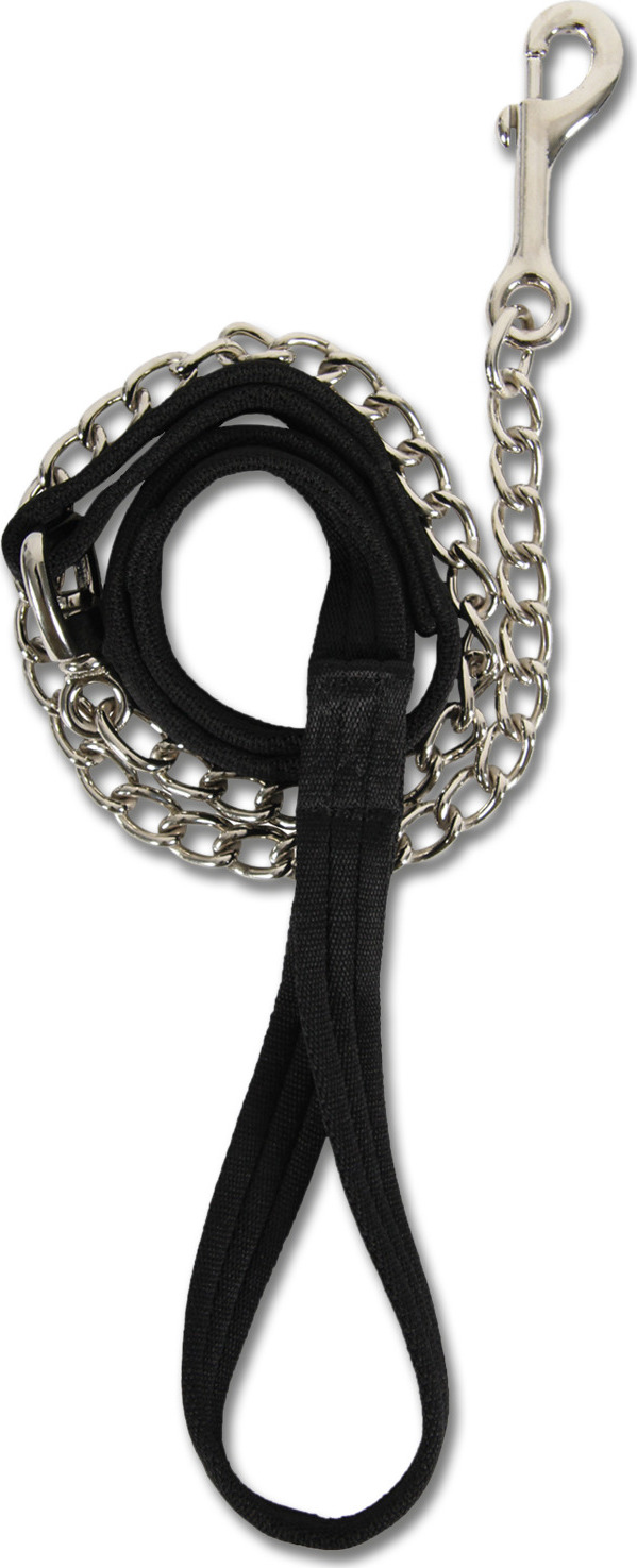 WALDHAUSEN Vodítko s řetízkem Soft Waldhausen, 1,65 m, černé