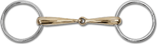WALDHAUSEN Udidlo stihlové jednou lomené Waldhausen, měď, 18 mm Velikost: 12,5 cm