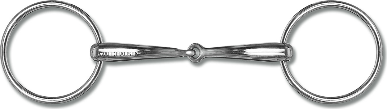 WALDHAUSEN Udidlo stihlové jednou lomené udidlo Anatomisch, 16 mm Velikost: 12,5 cm