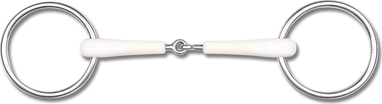 WALDHAUSEN Udidlo stihlové jednou lomené Equimouth, 16 mm Velikost: 14,5 cm