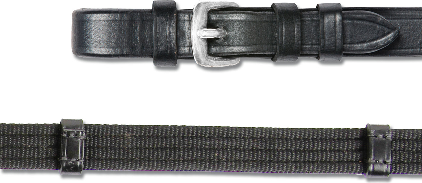 WALDHAUSEN Otěže Star Waldhausen, 120/140 cm, černé Varianta: FULL