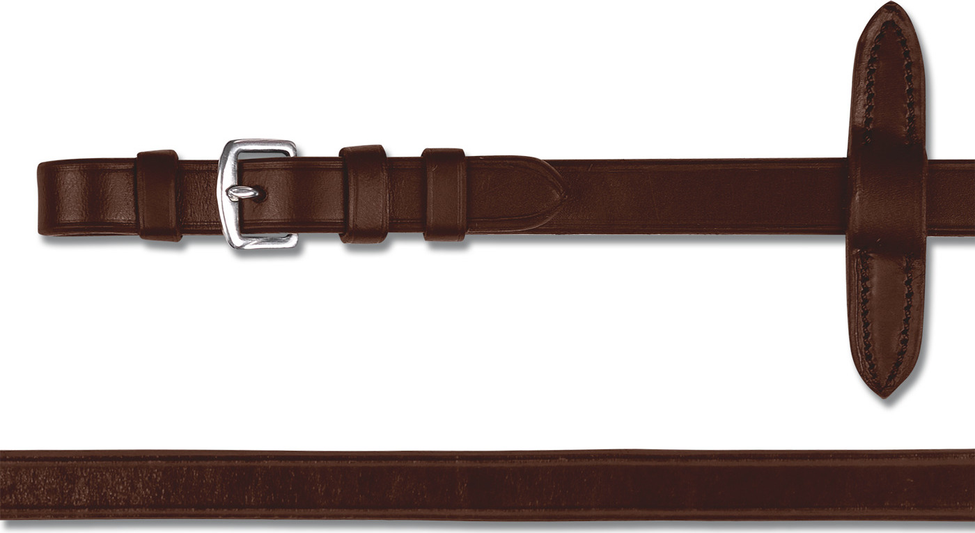 WALDHAUSEN Otěže kožené X-Line Waldhausen, 140 cm, hnědé