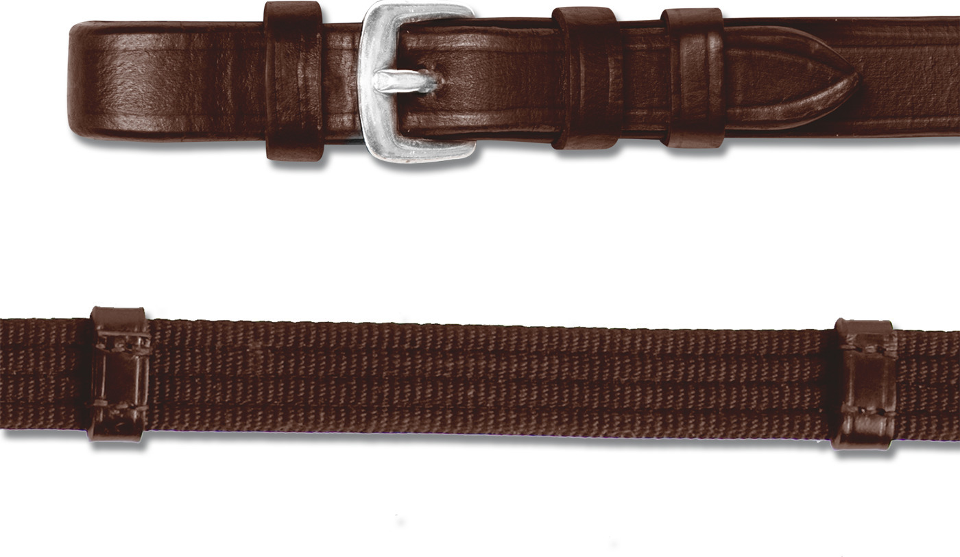 WALDHAUSEN Otěže X-Line Waldhausen, 120/140 cm, hnědé Varianta: FULL