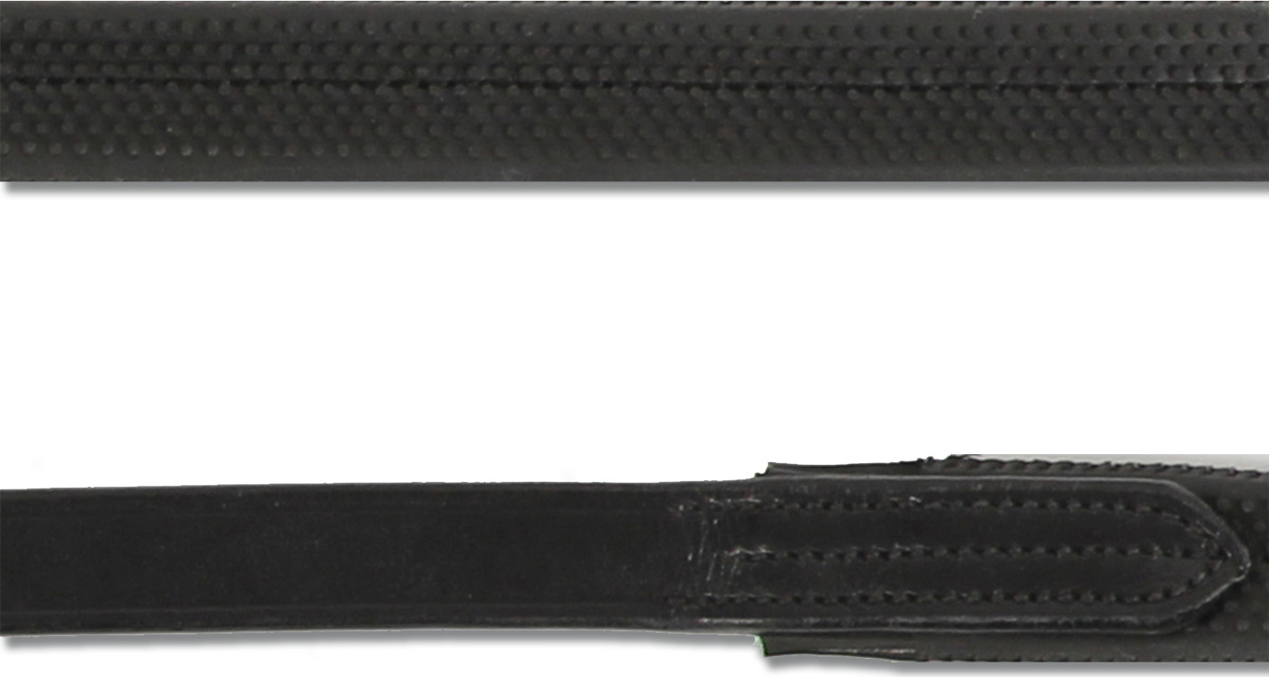 WALDHAUSEN Otěže gumové X-Line Waldhausen, 140 cm, černé