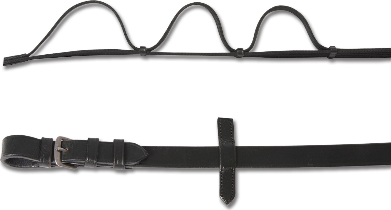 WALDHAUSEN Otěže X-Line Hunting Waldhausen, 140 cm, černé