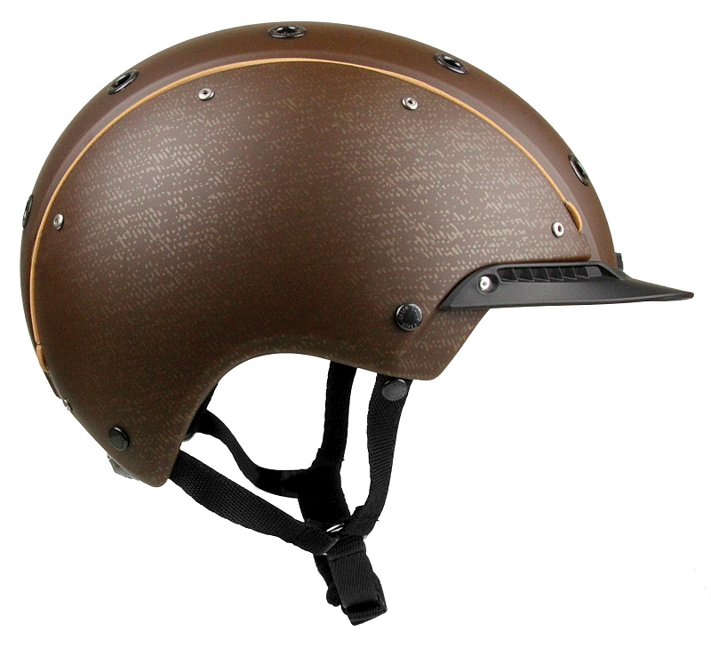 CASCO Helma Champ-3 CASCO, hnědá Obvod hlavy: 52-56 cm