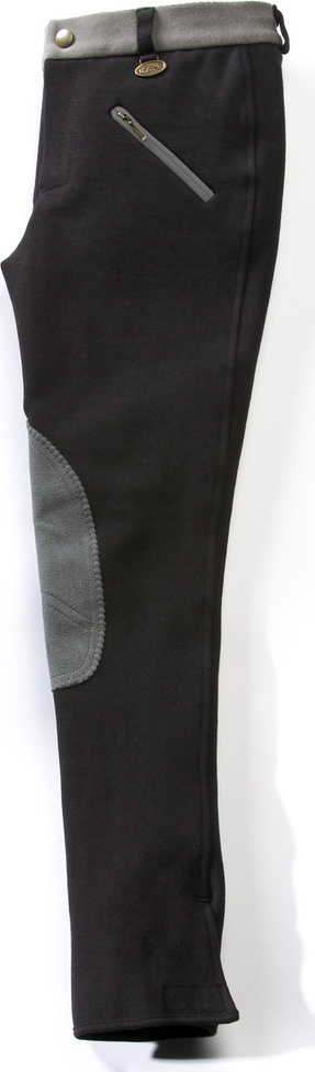 Rajtky Emilia USG s kolenními záplatami, dětské, black/grey Velikost: 176