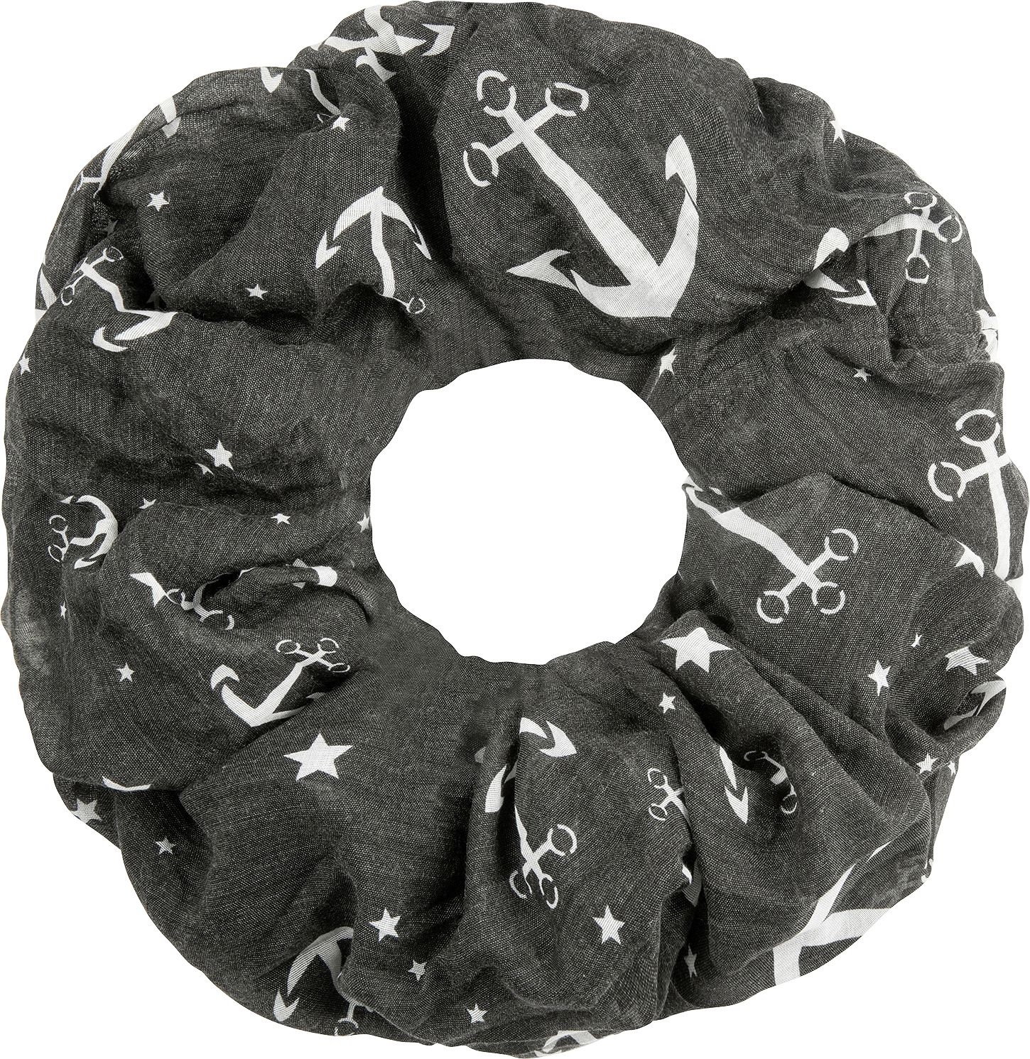 USG Šátek USG, black with white anchors
