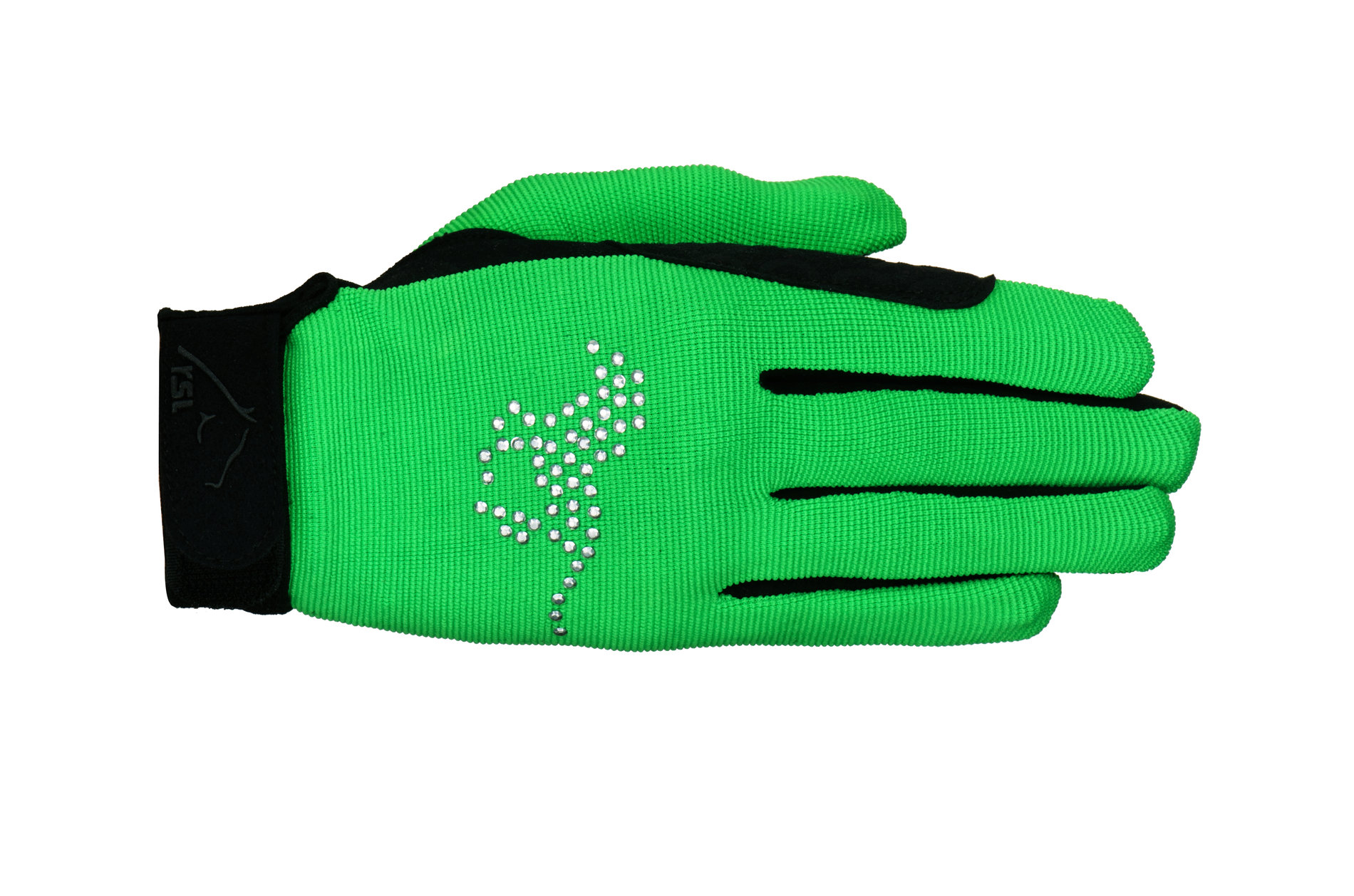 RSL Rukavice jezdecké New York RSL, green/navy Velikost: S