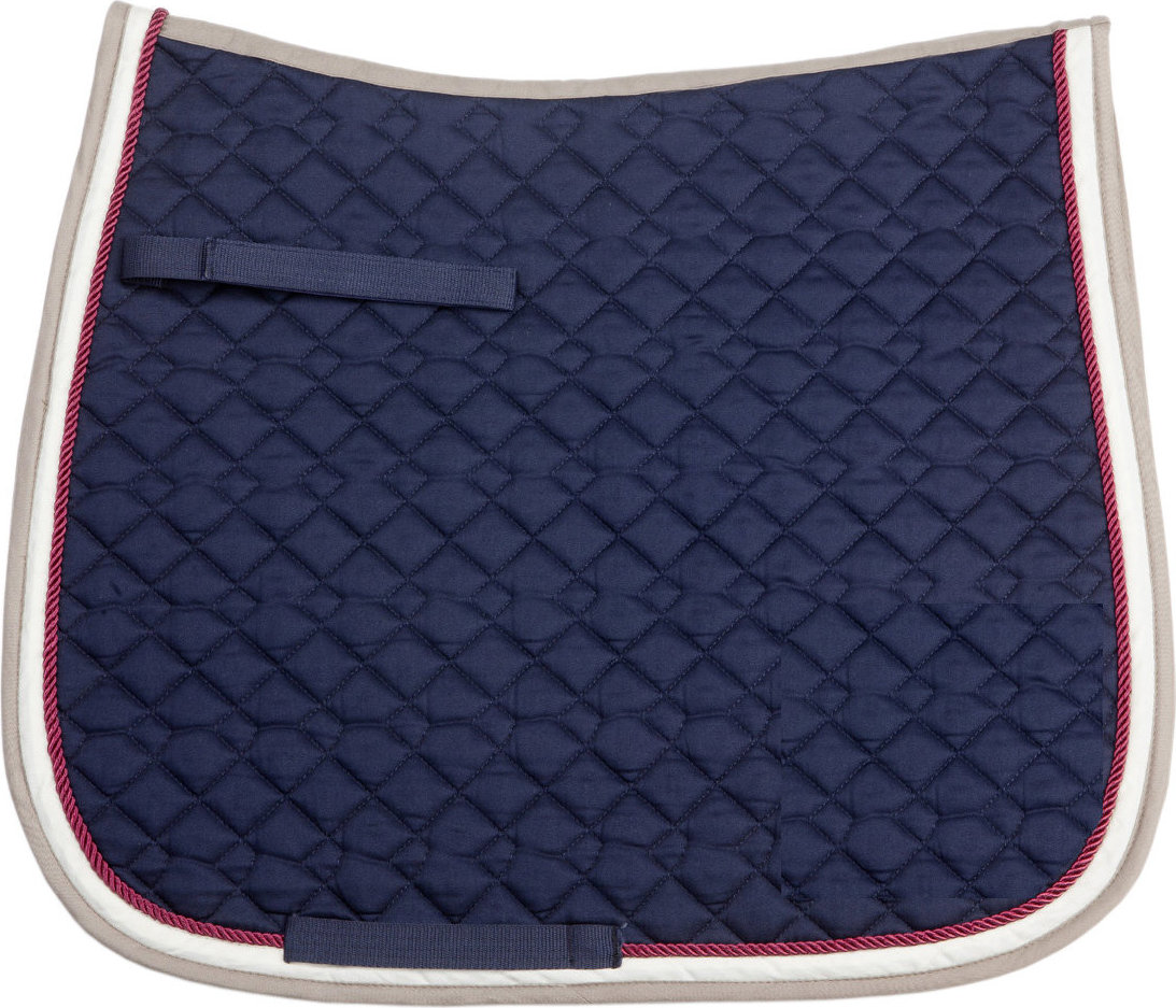 USG Dečka podsedlová prošívaná USG, všestranná, navy/red/beige/mud Velikost: FULL