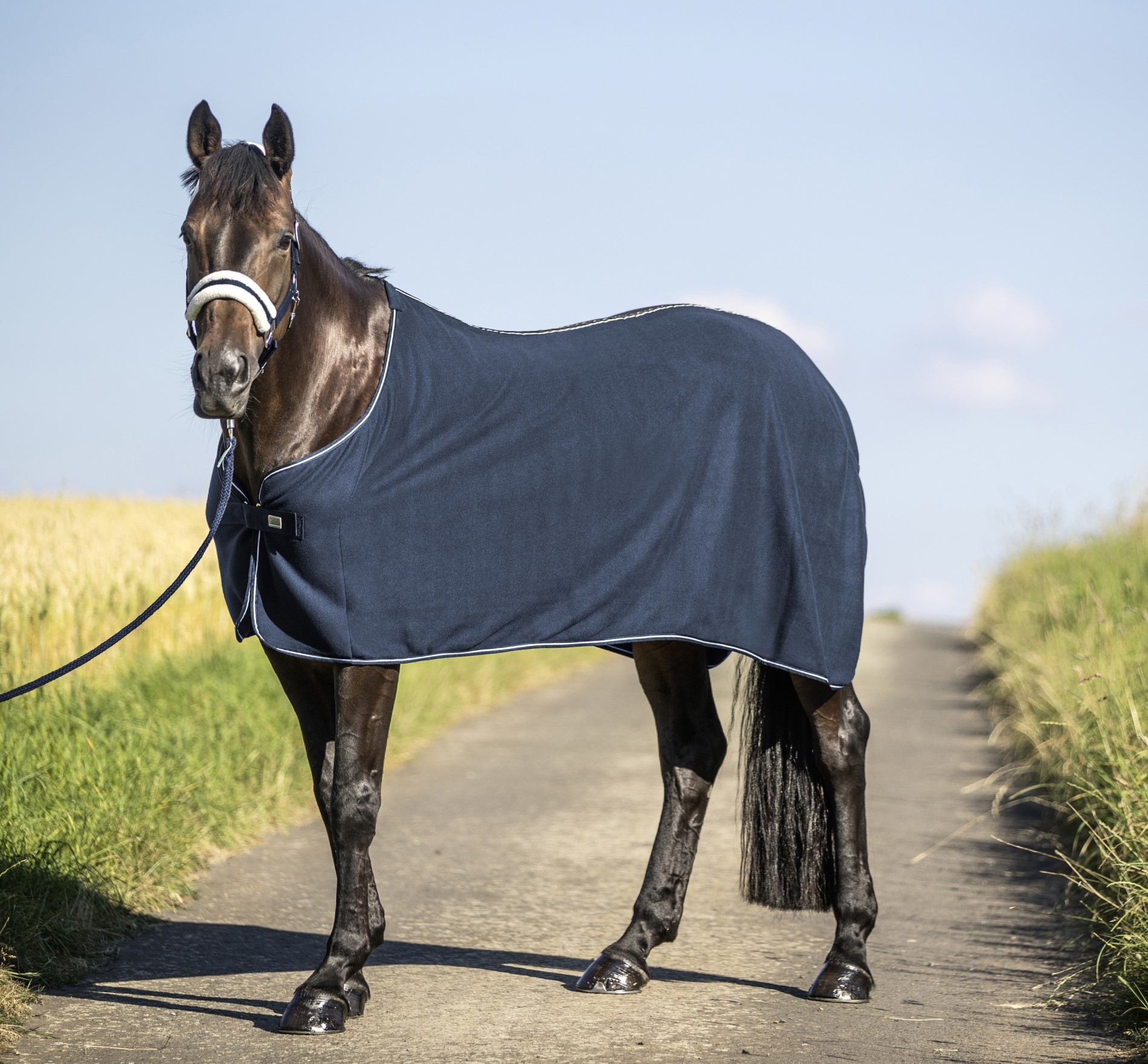 USG Deka odpocovací USG, fleecová, navy Délka zad: 165 cm