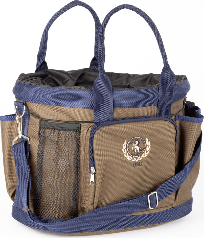 Taška na čištění USG velká, brown/navy