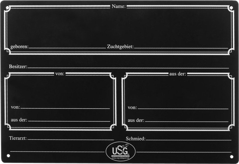 Tabulka na box USG