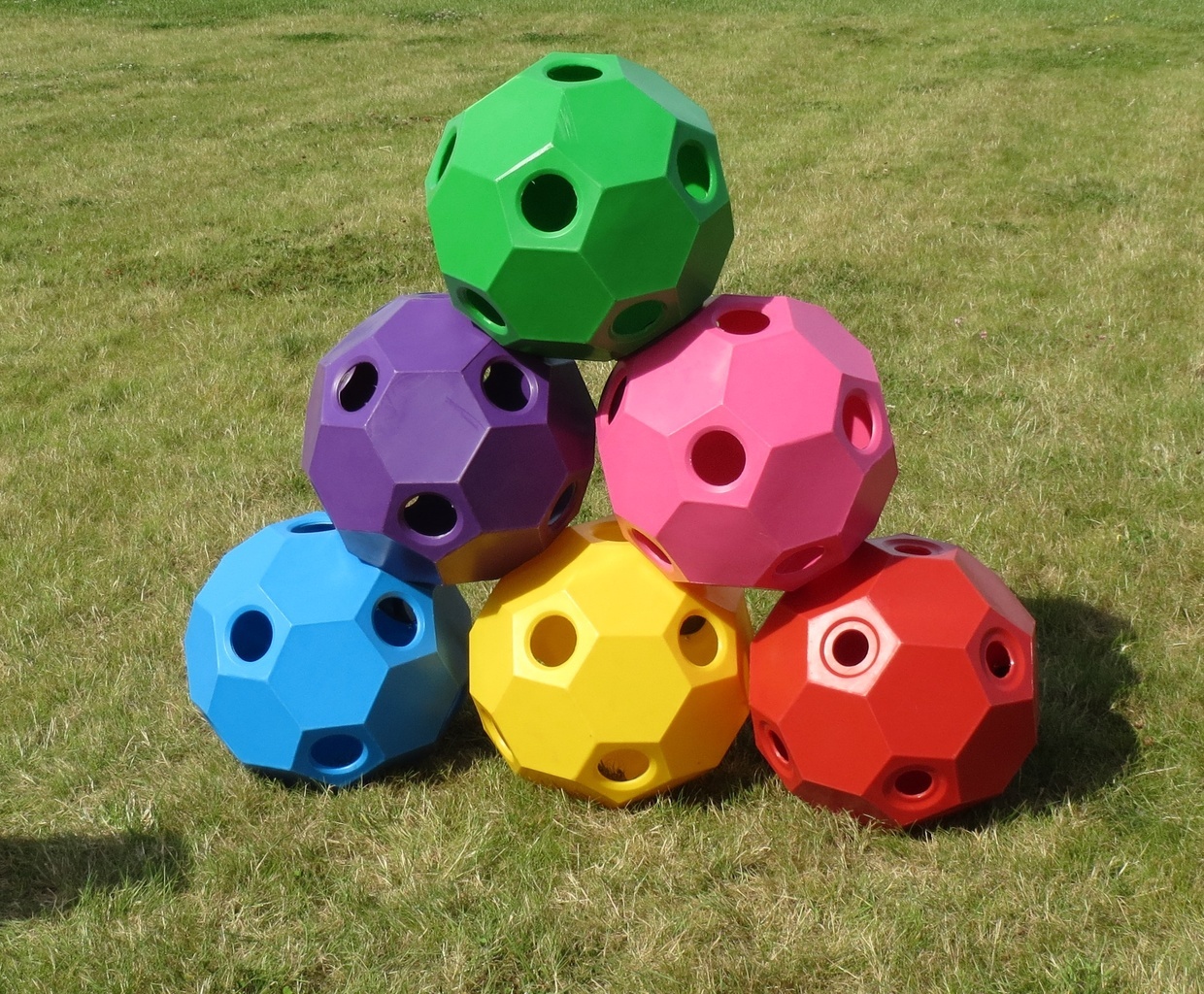 USG Míč na seno Happy Hay Play USG, yellow