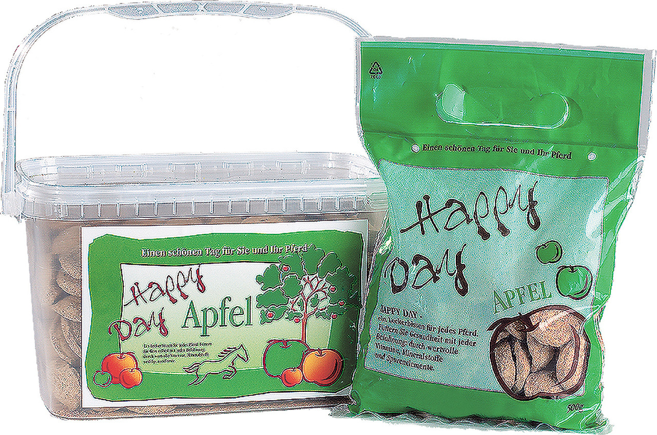 Happy Day Pamlsky pro koně Happy Day®, 0,5 kg, jablečné