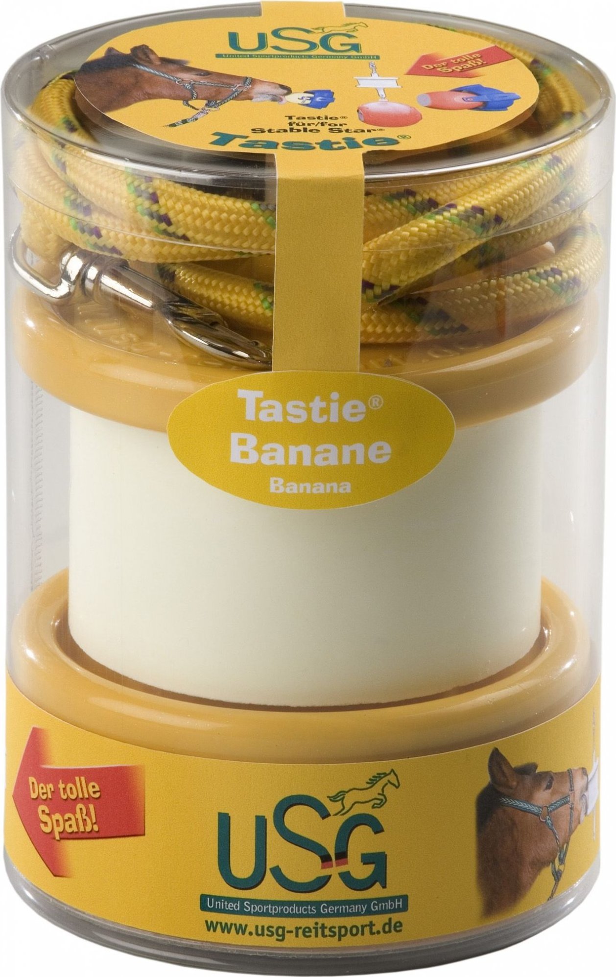 Tasties Liz včetně držáku Tasties®, 650 g, různé příchutě Příchuť: banán