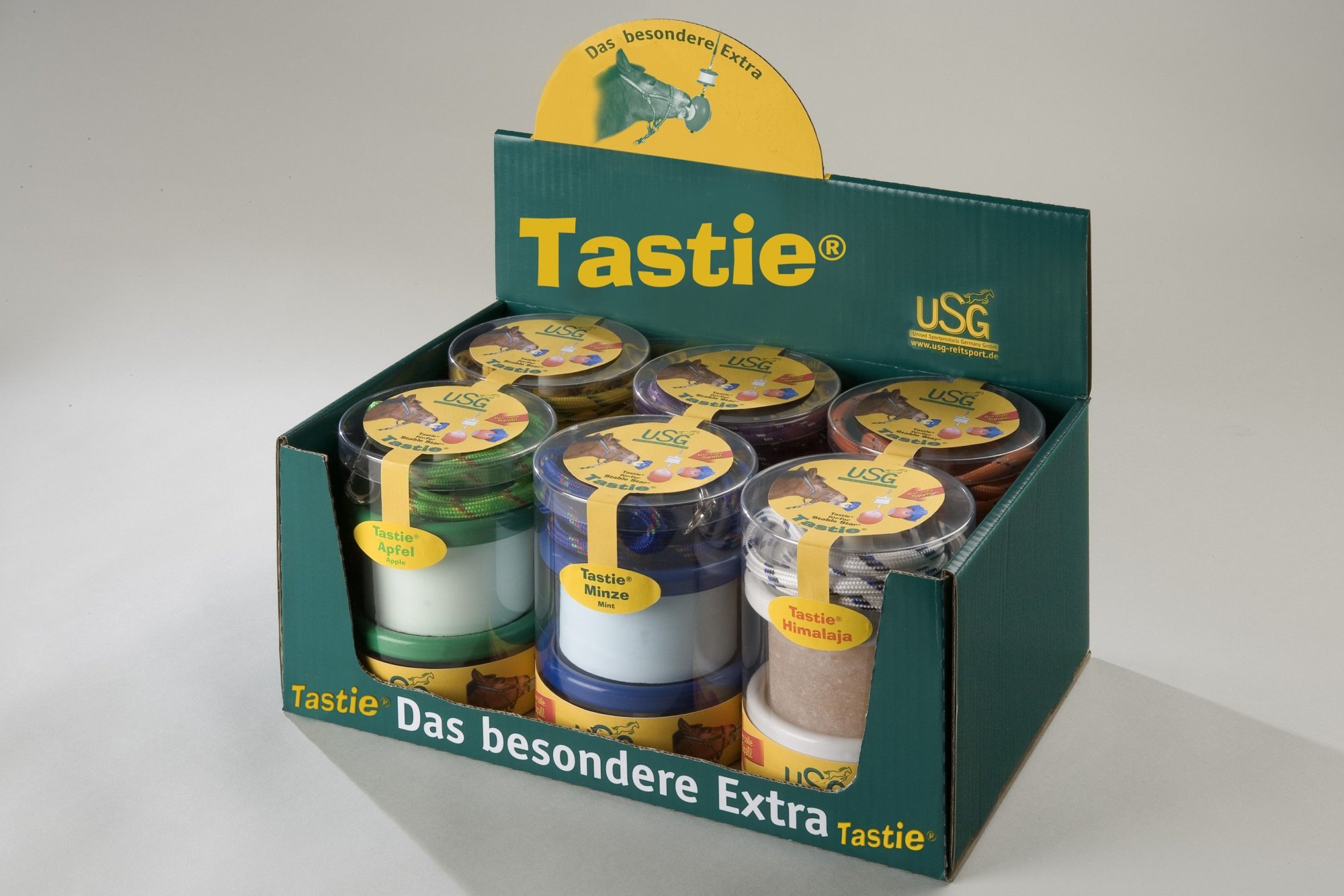 Tasties Liz včetně držáku Tasties®, 650 g, různé příchutě Příchuť: himalájská sůl