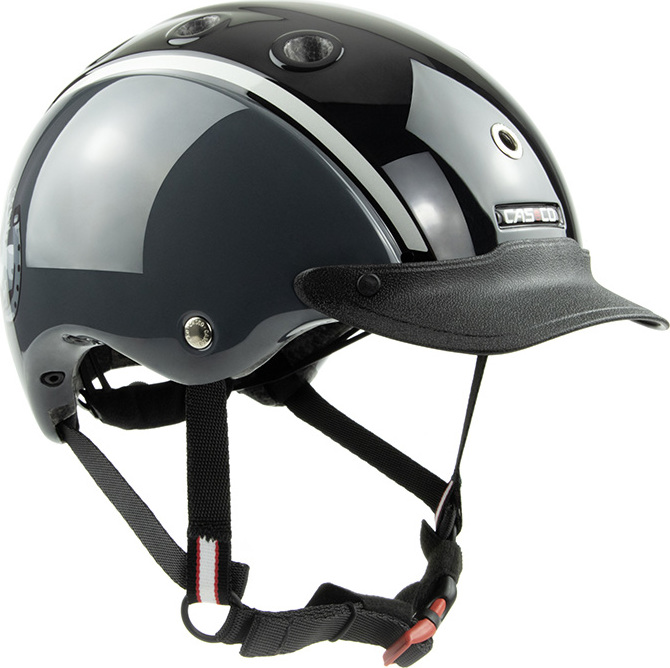 CASCO Helma Nori Horseshoe CASCO, grey horseshoe/shiny Obvod hlavy: 50-52 cm