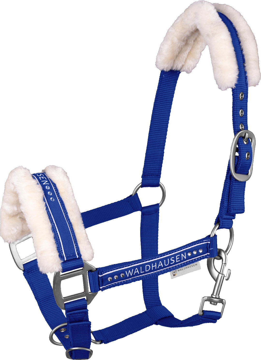 WALDHAUSEN Ohlávka Elegant Waldhausen, saphire blue Velikost: FULL