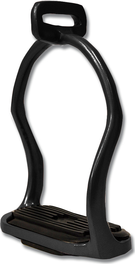 WALDHAUSEN Třmeny Alu Waldhausen, 12 cm, pár, černé