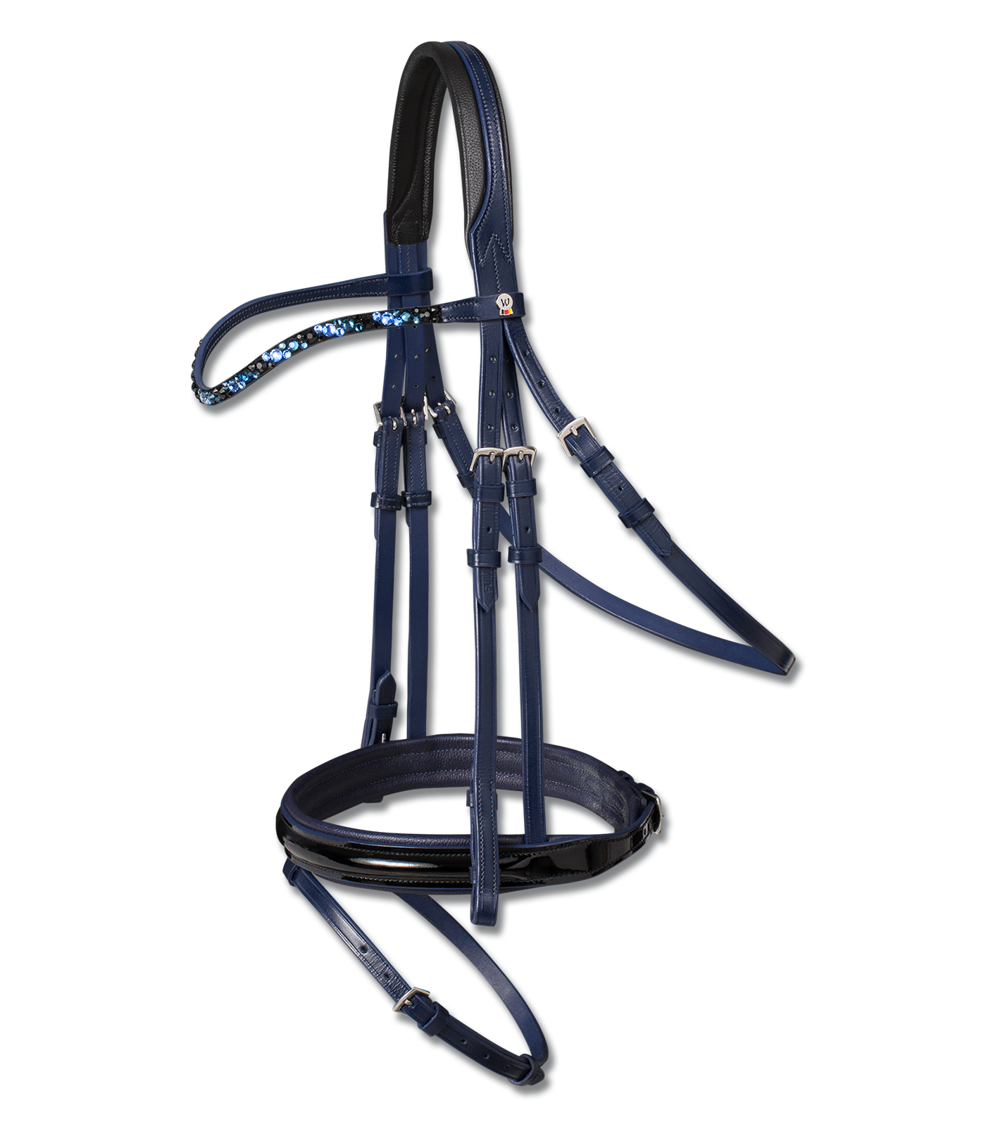 WALDHAUSEN Uzdečka X-Line Blue Waldhausen, blue Varianta: COB