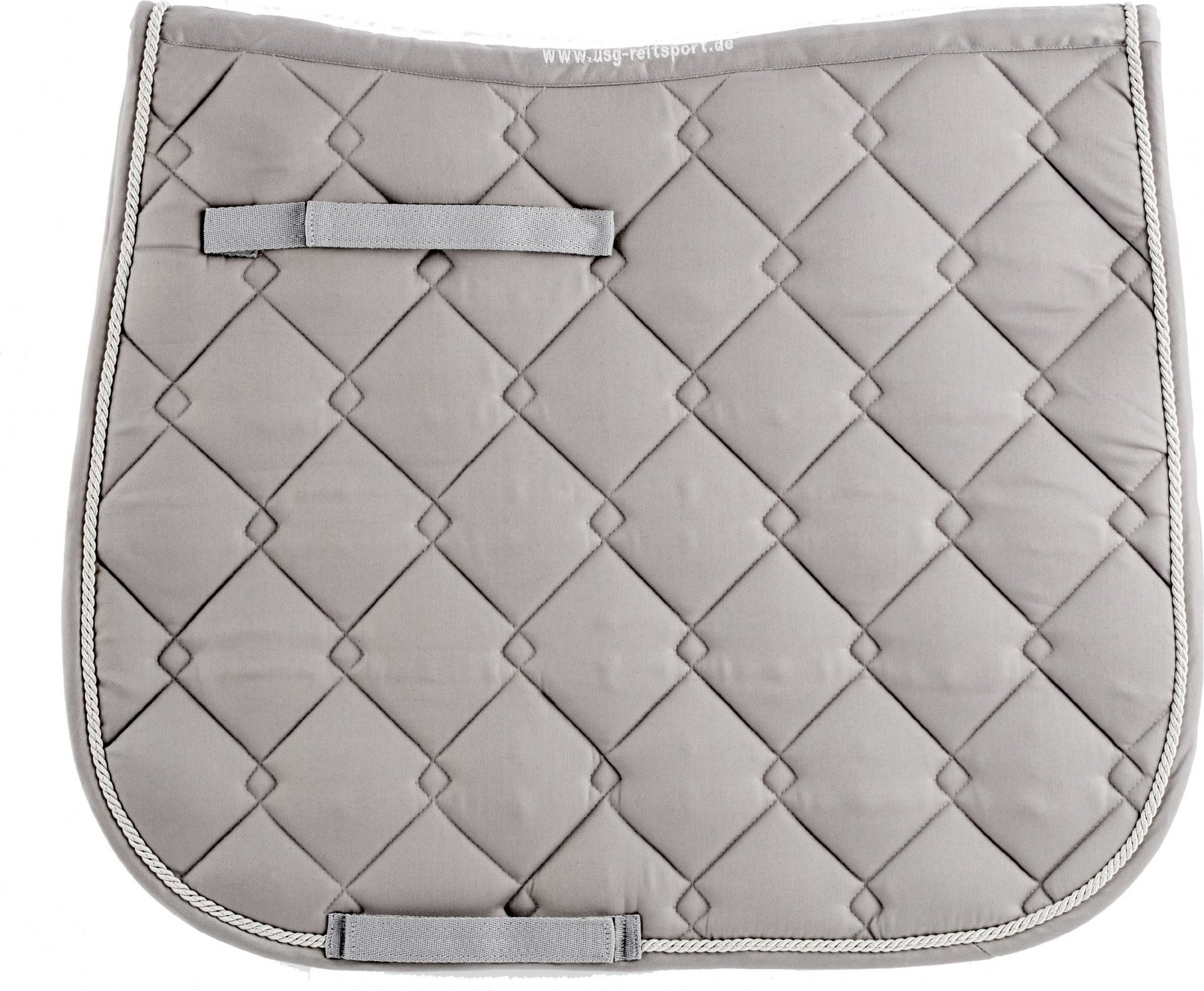 Dečka podsedlová prošívaná USG CHIC, všestranná, PONY, grey