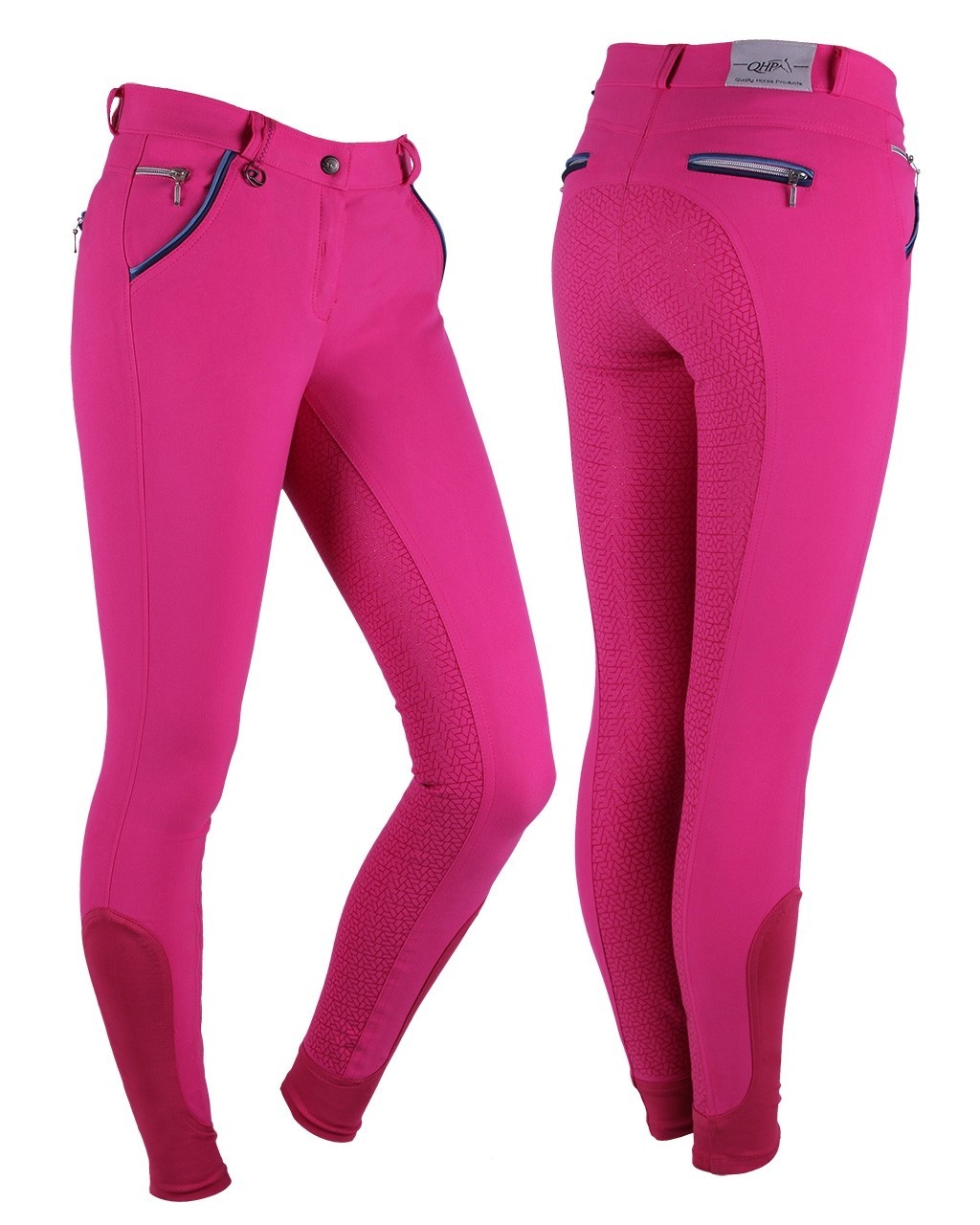 Rajtky Jacklyn QHP s gripem, dámské, fuchsia Velikost: 40