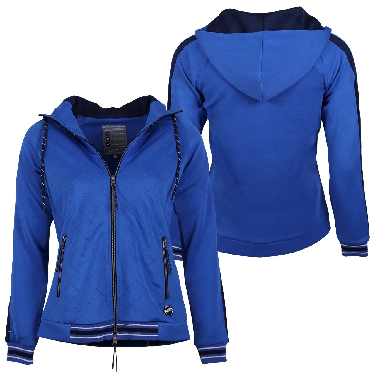 QHP Mikina Ava Junior QHP, dětská, palace blue Velikost: 176