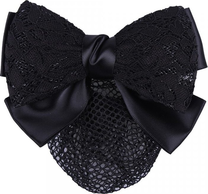QHP Síťka do vlasů Lace QHP, černá